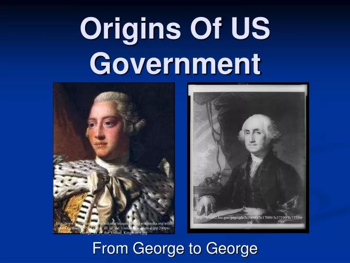 origins of us government