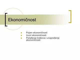 ekonomi nost