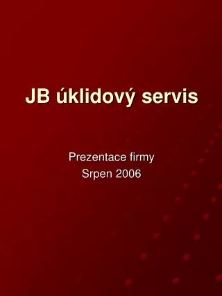 jb klidov servis