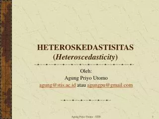 heteroskedastisitas heteroscedasticity