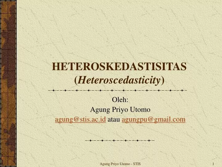 heteroskedastisitas heteroscedasticity
