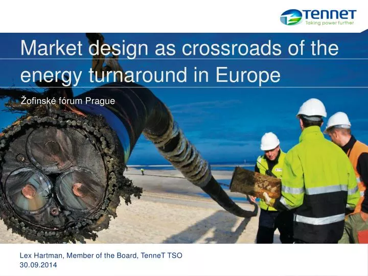 market design as crossroads of the energy turnaround in europe