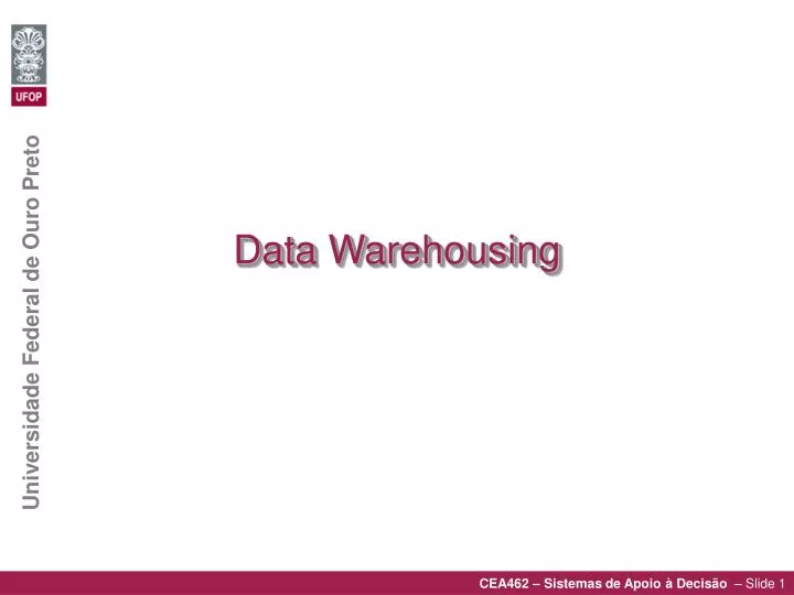 data warehousing