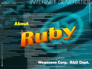 megazone corp r d dept