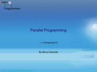 Parallel Programming