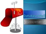 Database Mail - slide 1