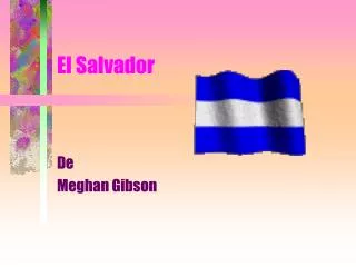 el salvador