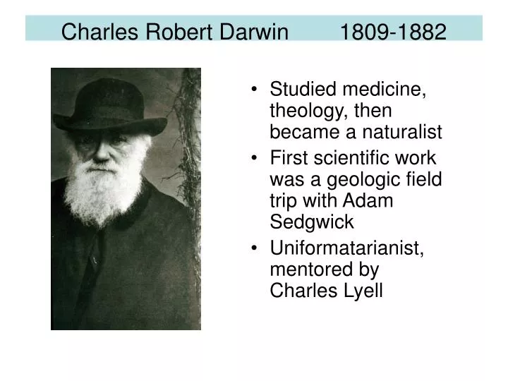 charles robert darwin 1809 1882