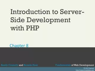 Introduction to Server- Side Development with PHP