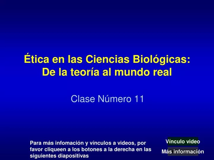 tica en las ciencias biol gicas de la teor a al mundo real