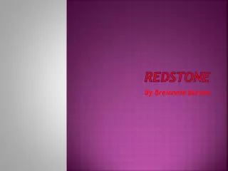 Redstone