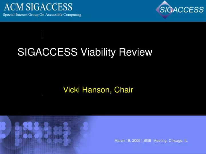 sigaccess viability review