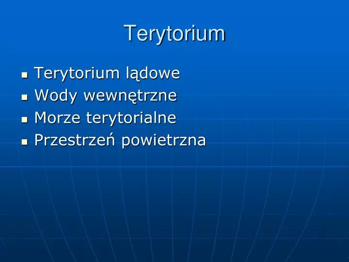 terytorium