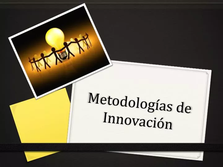 metodolog as de innovaci n