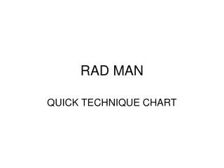 rad man