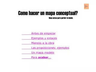 como hacer un mapa conceptual