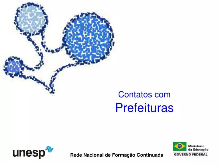 contatos com prefeituras