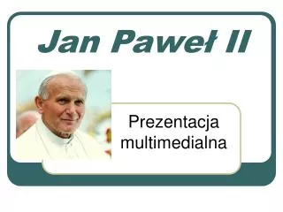 jan pawe ii