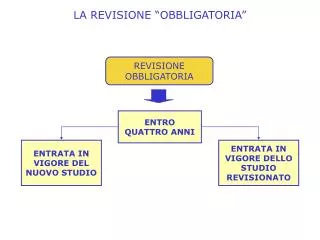 la revisione obbligatoria