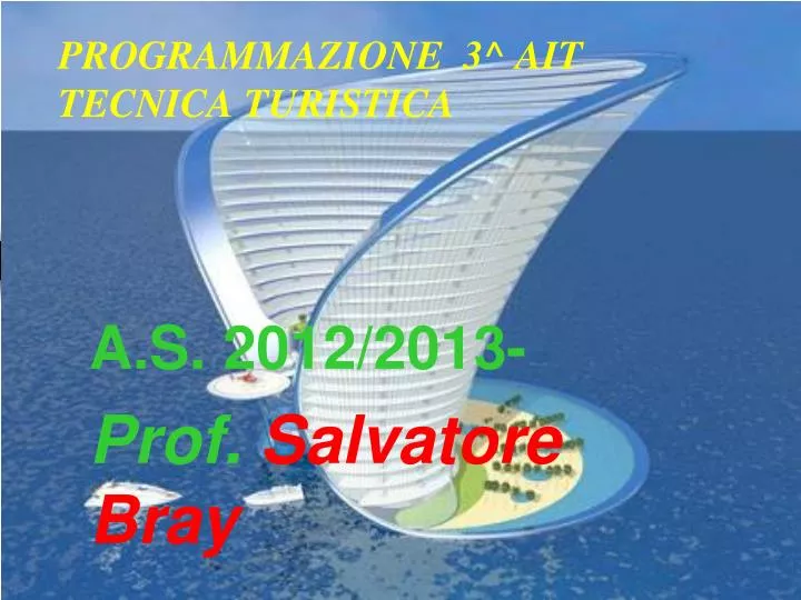 programmazione 3 ait tecnica turistica