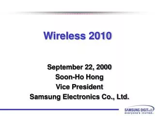 Wireless 2010