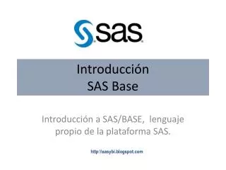 introducci n sas base