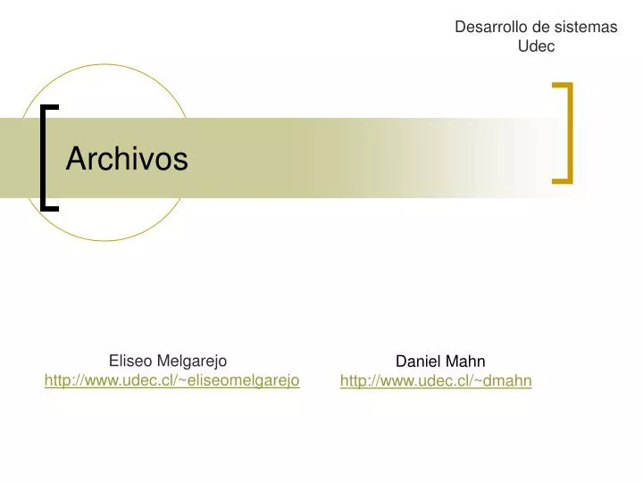 archivos