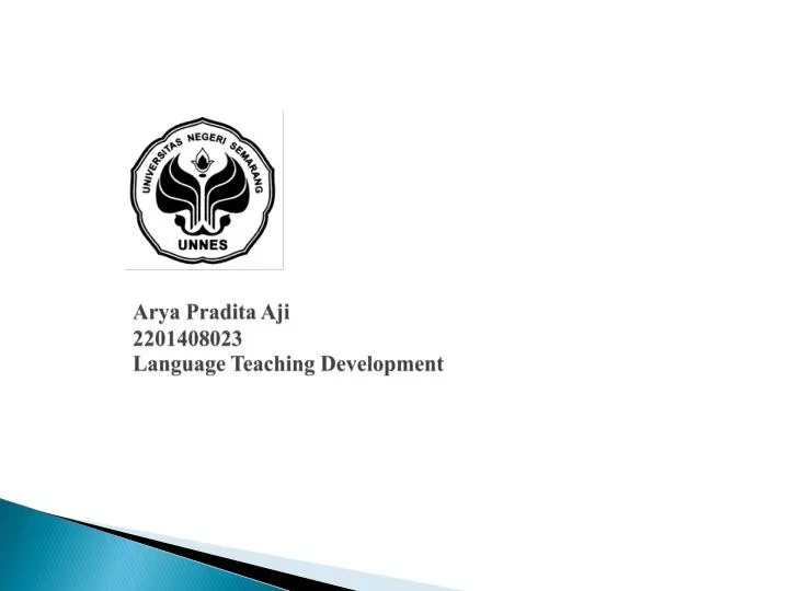 arya pradita aji 2201408023 language teaching development