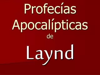 profec as apocal pticas de