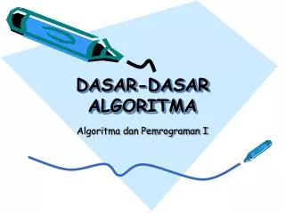 dasar dasar algoritma