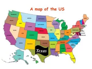 A map of the US