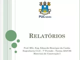 relat rios