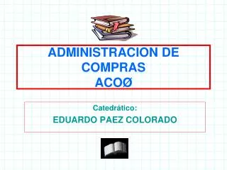 administracion de compras aco