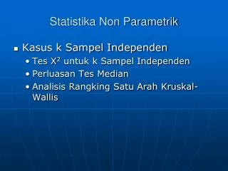 statistika non parametrik