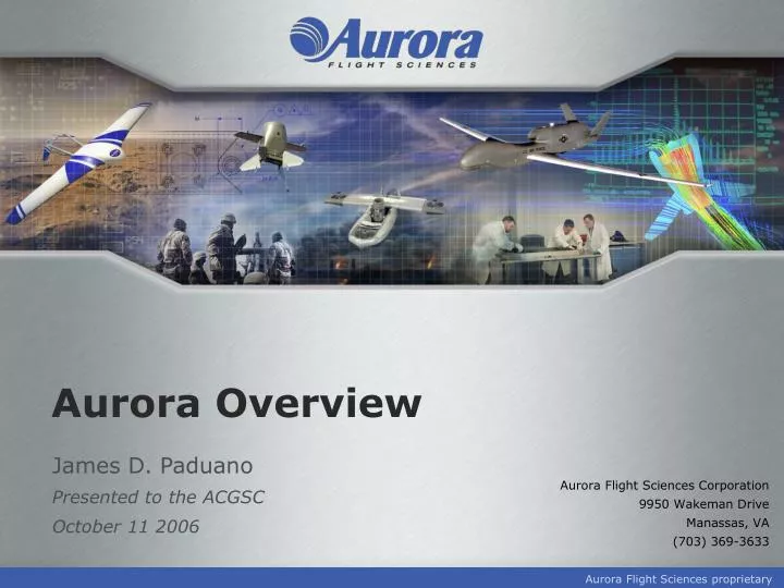 aurora overview