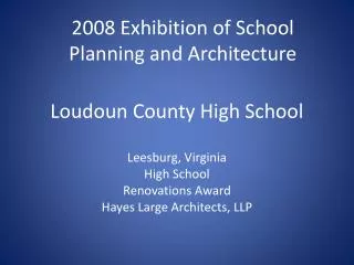 Loudoun County High School