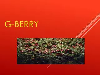 g berry