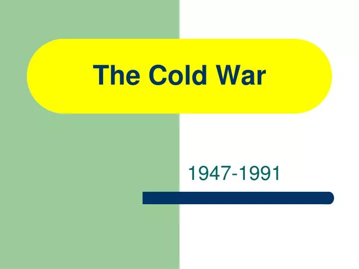 the cold war