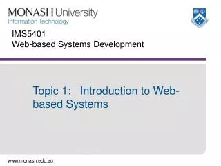 IMS5401 Web-based Systems Development