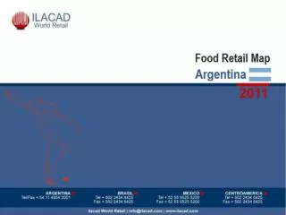 1. The Argentinean Market