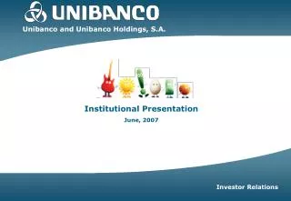 Institutional Presentation June, 2007