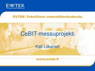 cebit messuprojekti