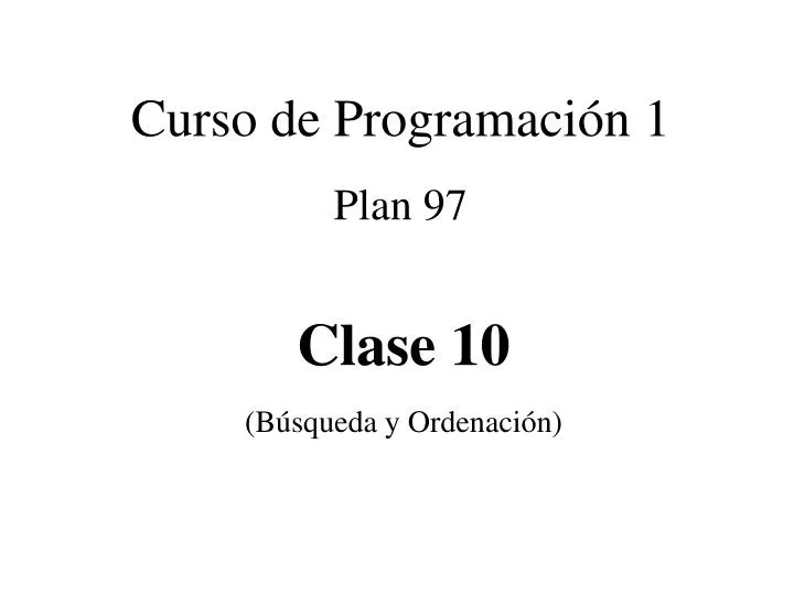 curso de programaci n 1 plan 97