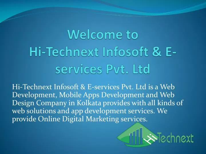 welcome to hi technext infosoft e services pvt ltd