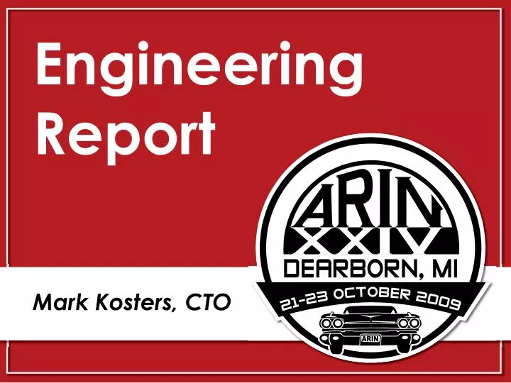 engineering report