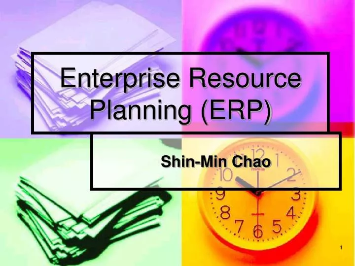 enterprise resource planning erp