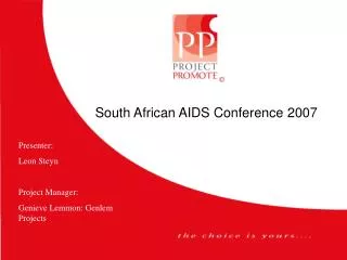 South African AIDS Conference 2007