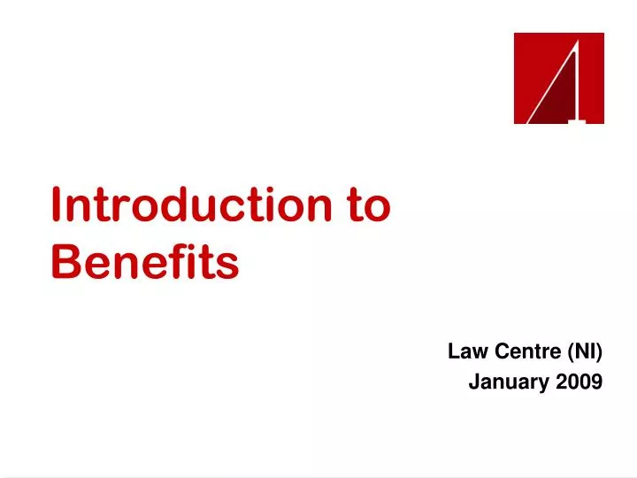 introduction to benefits