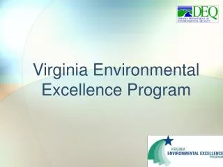 Virginia Environmental Excellence Program