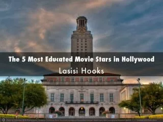 Top 5 Most Educated Movie Stars